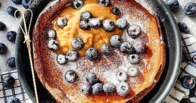 Keptas blynas orkaitėje – olandiškas "Dutch Baby"