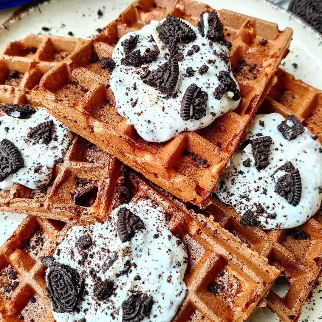 Šokoladiniai Oreo vafliai 🧇🍪